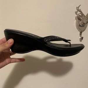 Athena Alexander Shoes - 🖤 Athena Alexander Rhinestone Wedge Sandal | 9 Athena Alexander Shoes - 🖤 Athena Alexander Rhinestone Wedge Sandal | 9